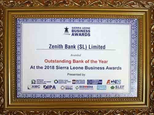 Outstanding Bank of the Year - 2018